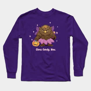 Gives Candy. Now. Long Sleeve T-Shirt